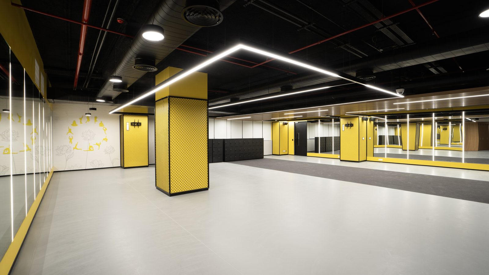 AMD โ engineered ceiling installation by Unicorn