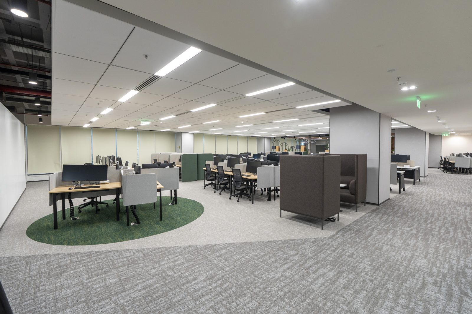 TCS โ engineered ceiling installation by Unicorn