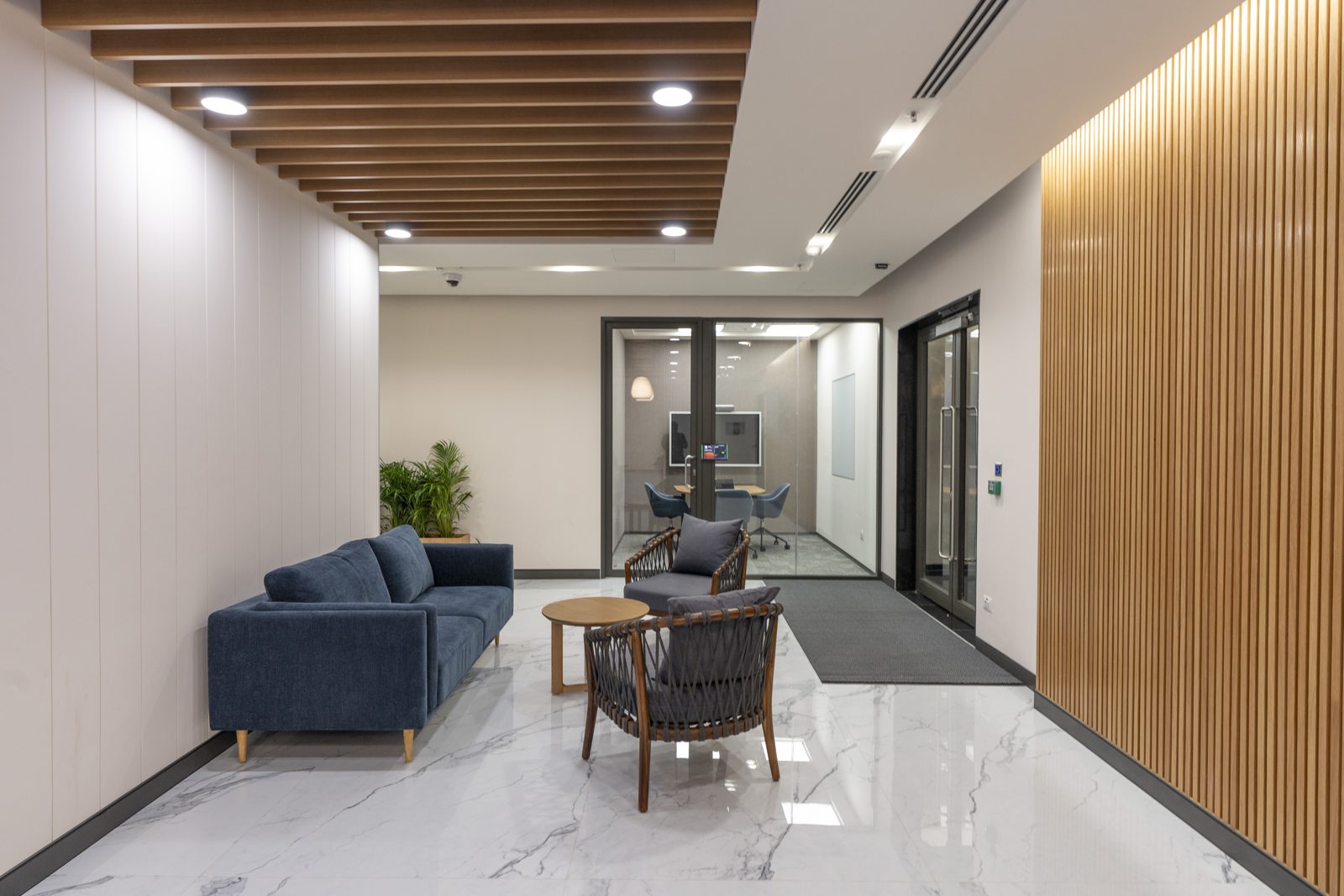 TCS โ engineered ceiling installation by Unicorn