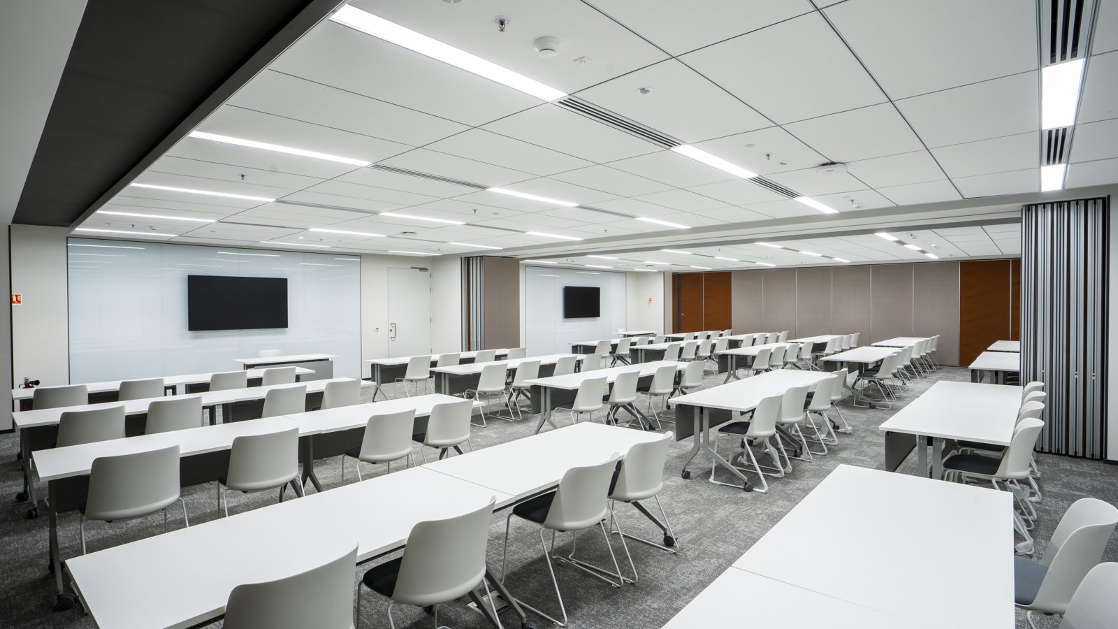 TCS โ engineered ceiling installation by Unicorn